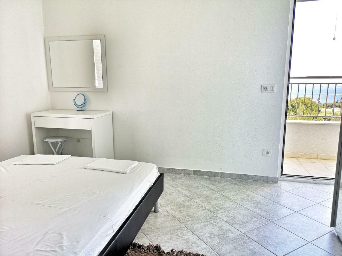 Villa Panorama Seget Trogir Bagian luar foto
