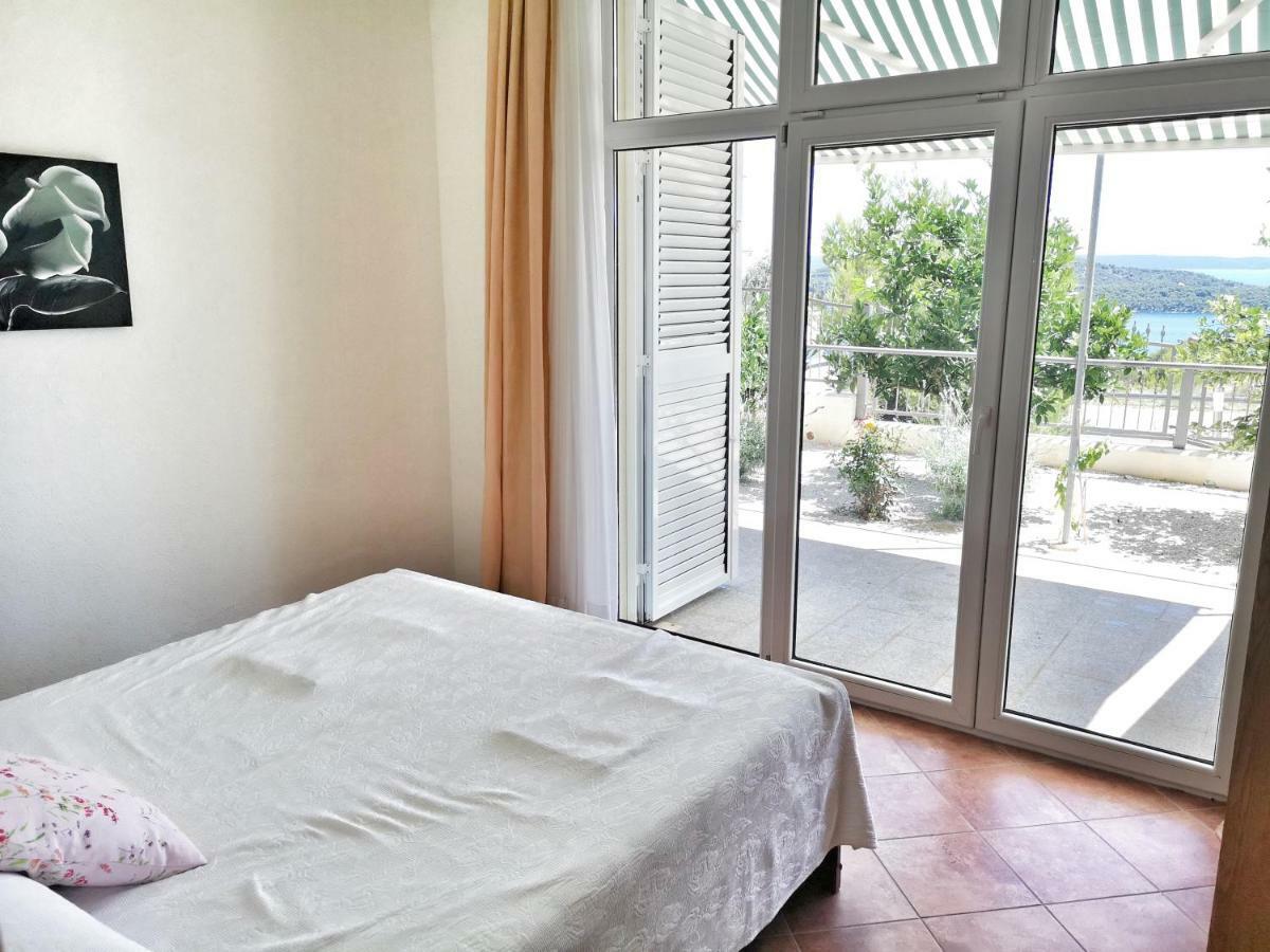 Villa Panorama Seget Trogir Bagian luar foto